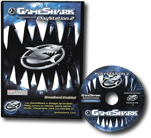 Vintage GameShark Game Shark Code Storage Memory Card PlayStation 2 PS2