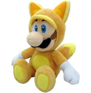 Kitsune Fox Luigi Plush 9in