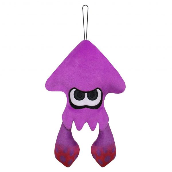 Splatoon Neon Purple Inkling Plush 9in