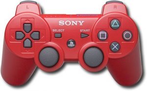 Red Sony PS3 OEM Wireless Controller