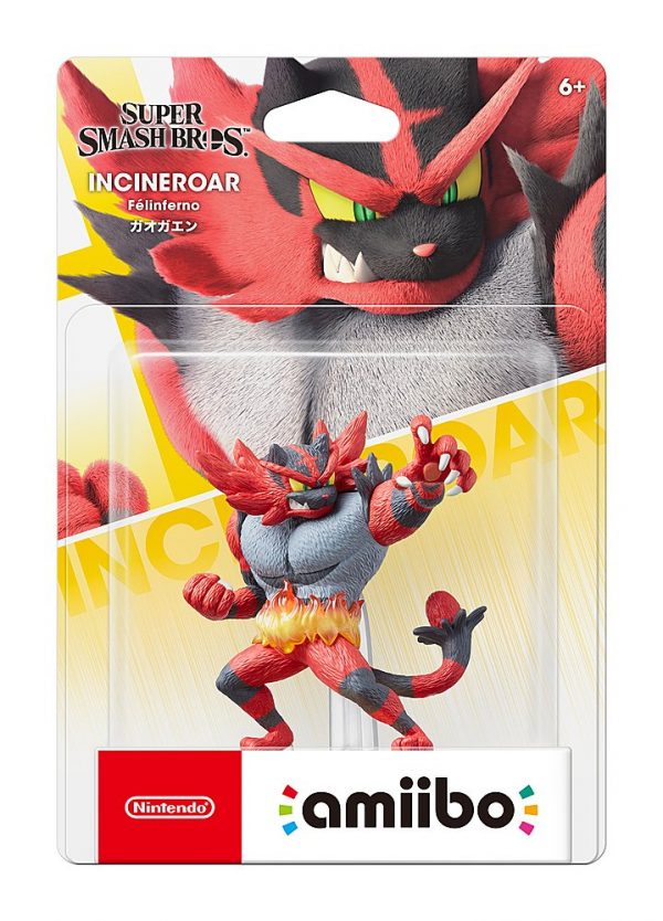 Incineroar Super Smash Bros Amiibo