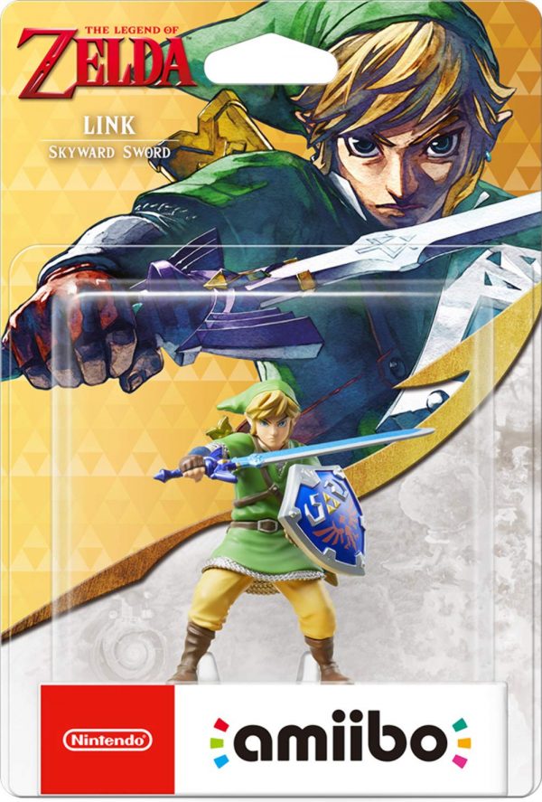 Link Skyward Sword Amiibo [Sword Warped Slightly]