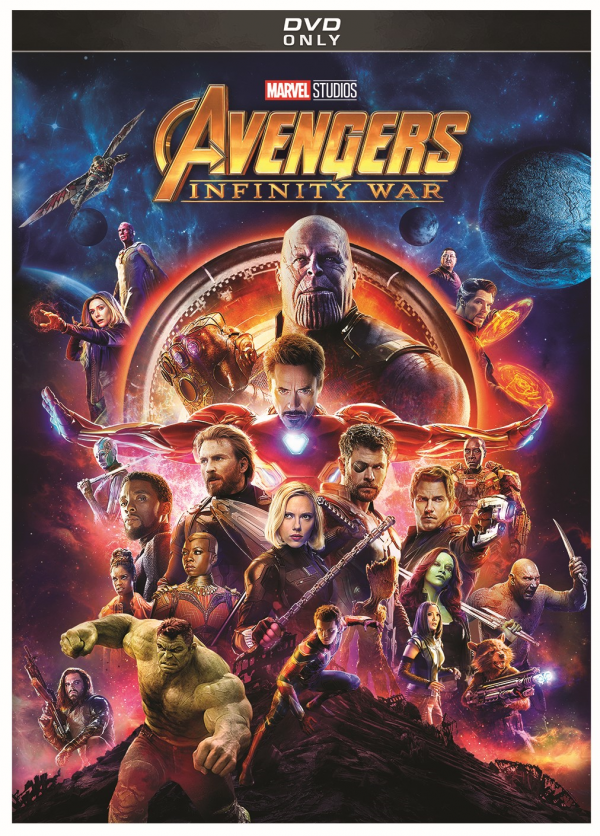 Avengers Infinity War DVD