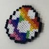 Yoshi Egg [Rainbow] Bead Magnet 1.5in