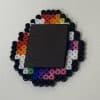 Yoshi Egg [Rainbow] Bead Magnet 1.5in - Image 2