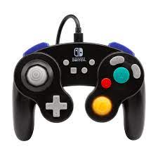 Black Power A Gamecube Style Nintendo Switch Wired Controller