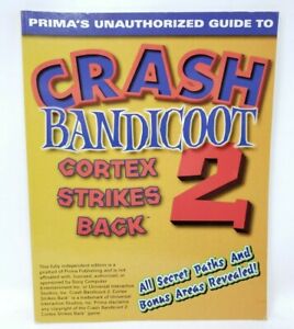 Crash Bandicoot 2 Cortex Strikes Back Prima Guide
