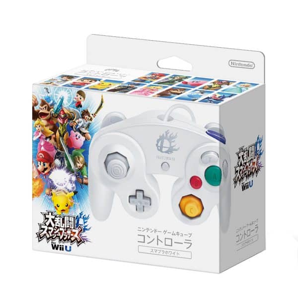 White Super Smash Bros Nintendo Gamecube Controller for Wii U [Japanese Import]