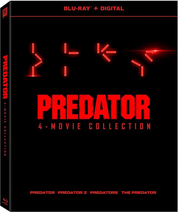 Predator 4 Movie Collection Blu Ray Set