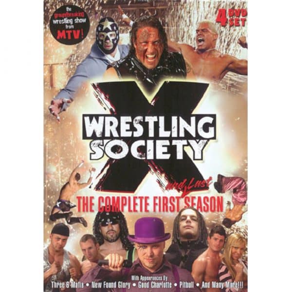 Wrestling Society X 4 DVD Set