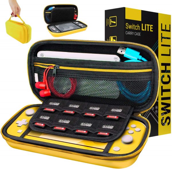 Orzly Switch Lite Carry Case [Yellow]
