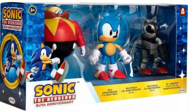 Sonic the Hedgehog 30th Anniversary 4in Multipack Figure Set