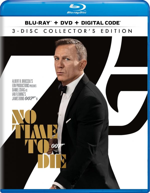 007 No Time to Die Blu Ray