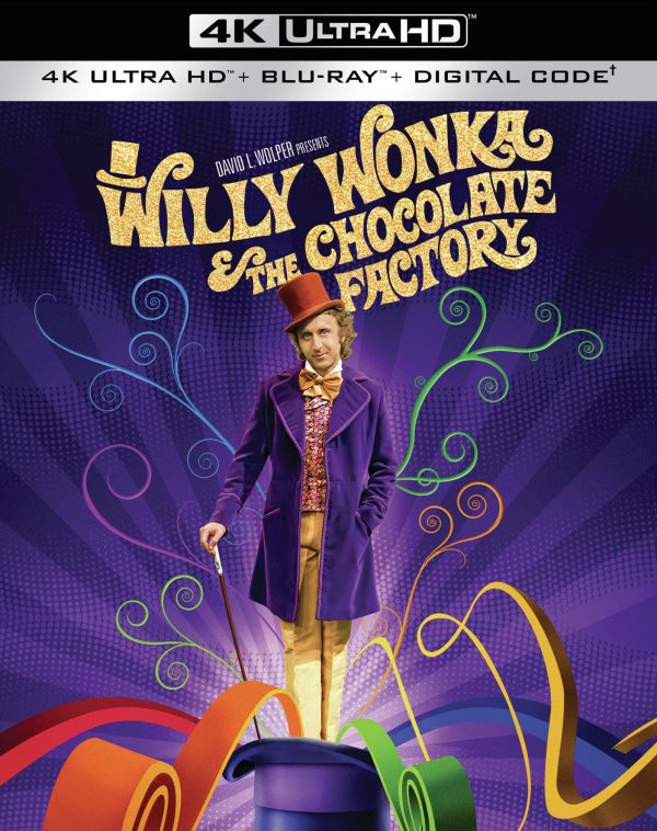 Willy Wonka and the Chocolate Factory 4K Ultra HD Blu Ray + Blu Ray