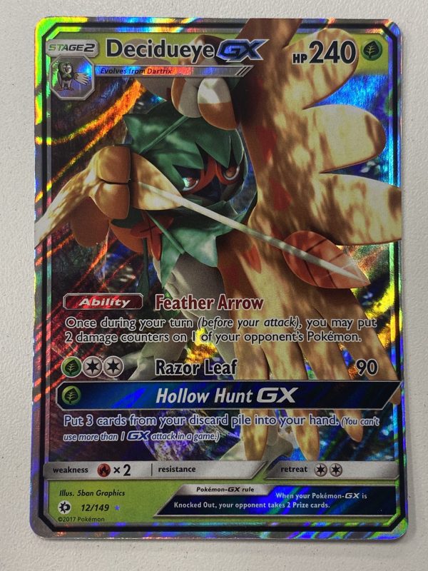 Decidueye GX Full Art 12/149 Card