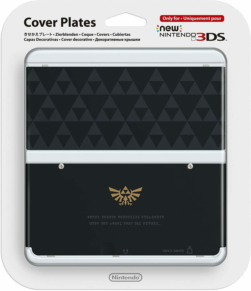 of Zelda Triforce 3DS Cover Plates #55 [For Nintendo 3DS Only] – Double Jump Video Games