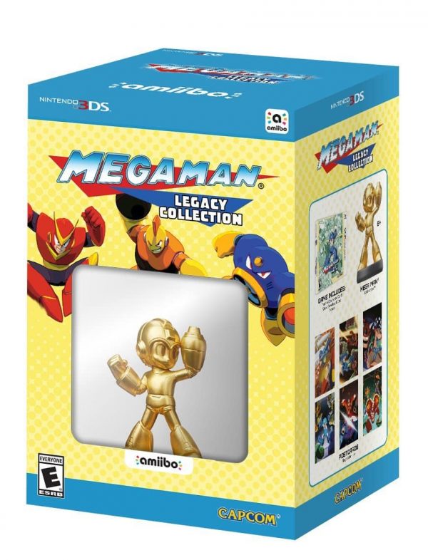 Mega Man Legacy Collection [Gold Amiibo Bundle] [Factory Sealed]