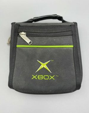 Square Microsoft Original Xbox Game Storage Carrying Case Padded Holds 20-Discs