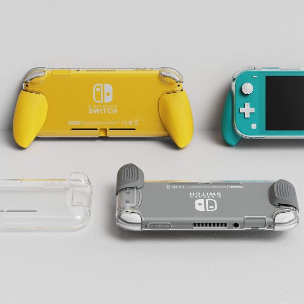 Skull n Co Grip Case with Max Carry Case for Switch Lite [Yellow] - Image 2