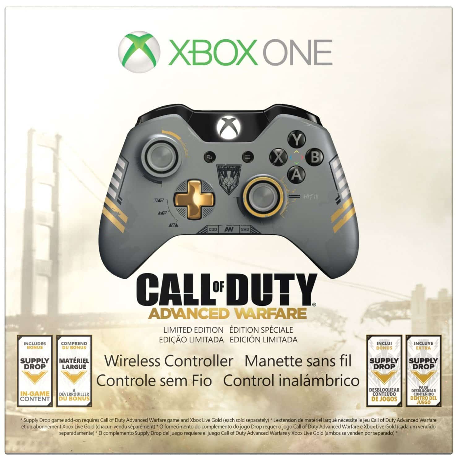Call of Duty Advanced Warfare Limited Edition Controller Double Jump Call of Duty Advanced Warfare Limited Edition Controller Double Jump