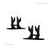 Black Pixel Art Universal Controller Stand - Image 4