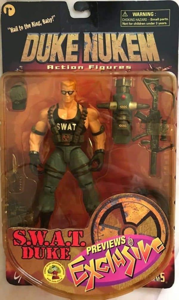 Duke Nukem SWAT Duke Action Figure 1997 [3D Realms] [Exclusive Variant]