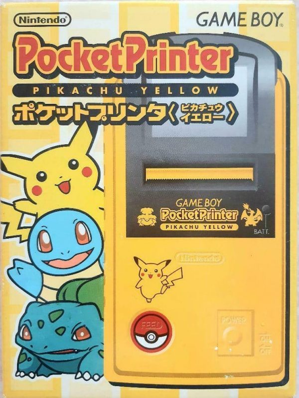 Nintendo Pokemon Game Boy Pocket Printer Pikachu Yellow Edition [Japanese Import] [Includes Transfer Cable] [No Paper]