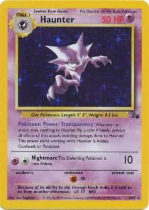 Haunter - Fossil [6/62] Holo