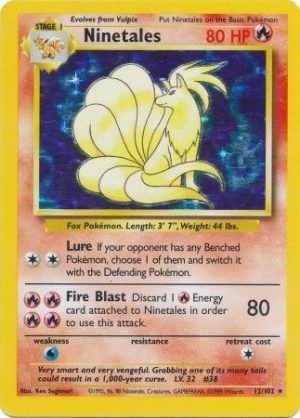 Ninetales - Base Set [12/102] Holo