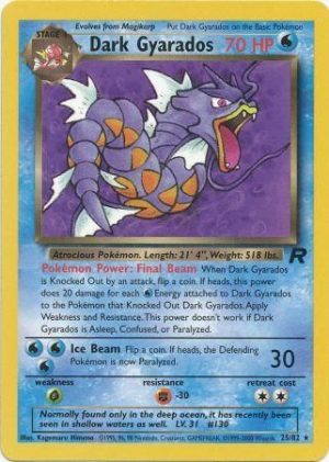 Dark Gyarados - Team Rocket [25/82] Non Holo