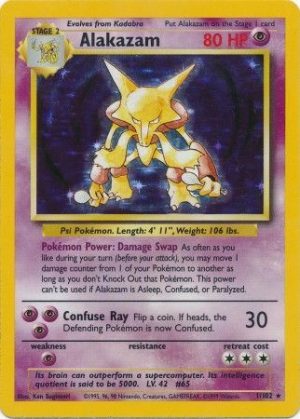 Alakazam - Base Set [1/102] Holo