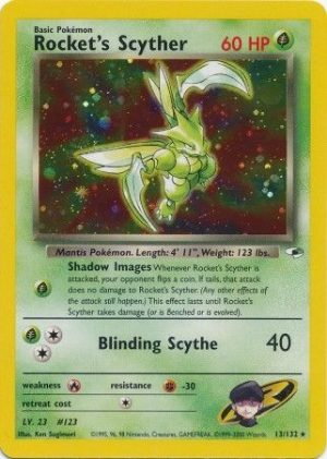 Rockets Scyther - Gym Heroes [13/132] Holo
