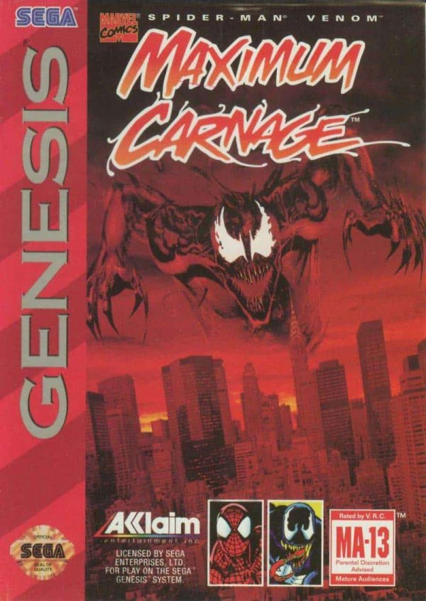 Spider-Man Venom Maximum Carnage [Red Cartridge Variant]
