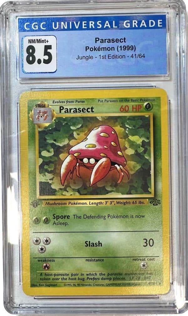 Parasect - Jungle [41/64] 1st Edition [CGC 8.5]