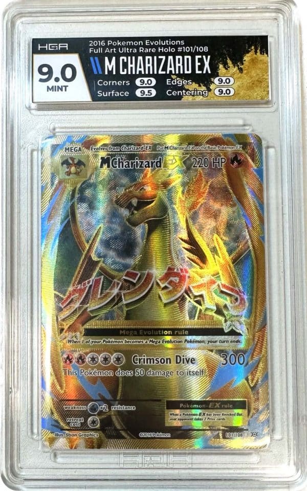 M Charizard EX - Evolutions [101/108] Full Art [HGA 9]
