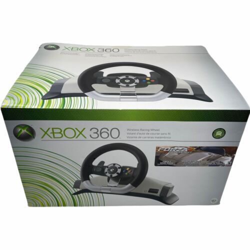 Xbox 360 Racing Wheel with Pedals Double Jump Video Games
