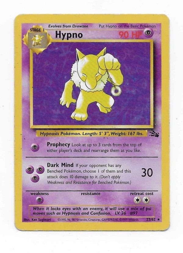 Hypno - Fossil [23/62] Non Holo