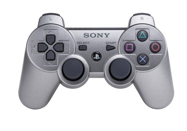 Silver Sony Playstation 3 Dualshock 3 Wireless Controller [OEM]