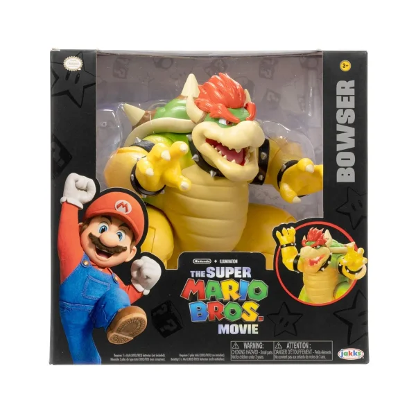 Bowser 8 In Fire Breathing Figure [Super Mario Bros Movie]
