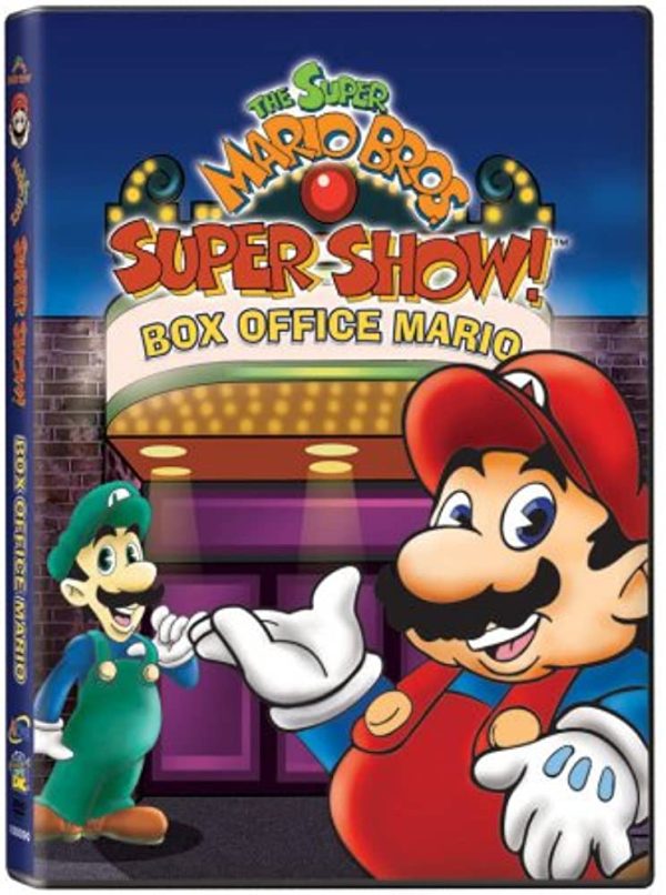 Super Mario Bros Super Show Box Office Mario DVD