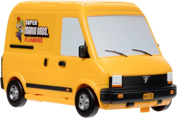 Super Mario Bros Plumbing Van Playset + Mario Figure [Super Mario Bros Movie] - Image 2