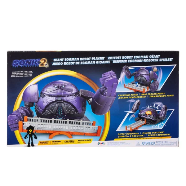 Sonic The Hedgehog 2 Giant Eggman Robot Playset
