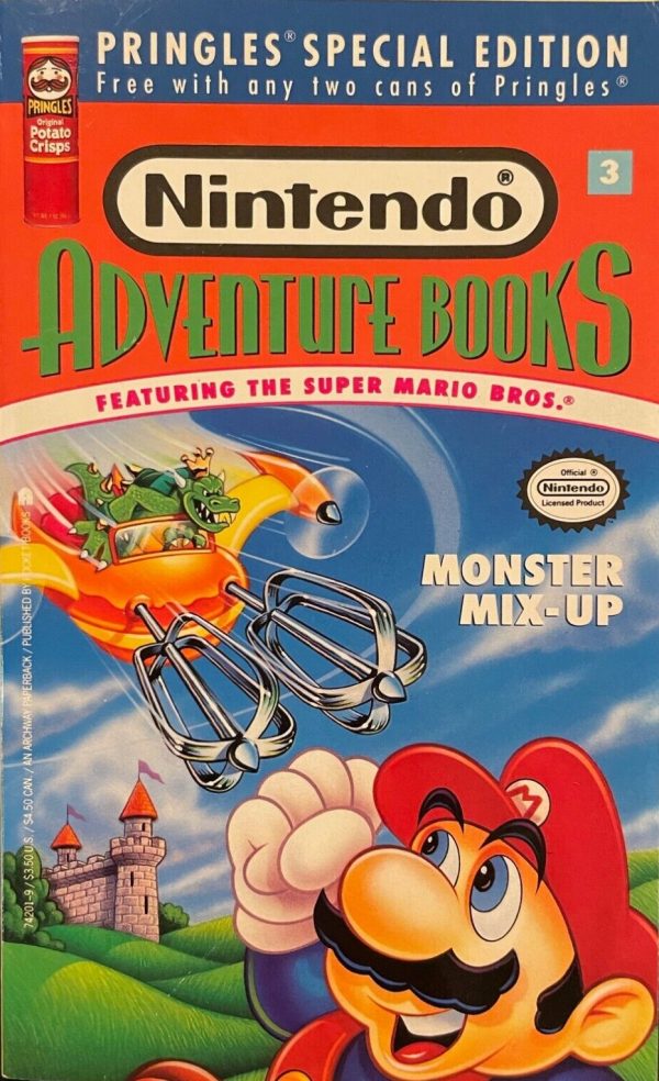 1991 Monster Mix Up by Bill McCay Nintendo Adventure Books Featuring The Super Mario Bros