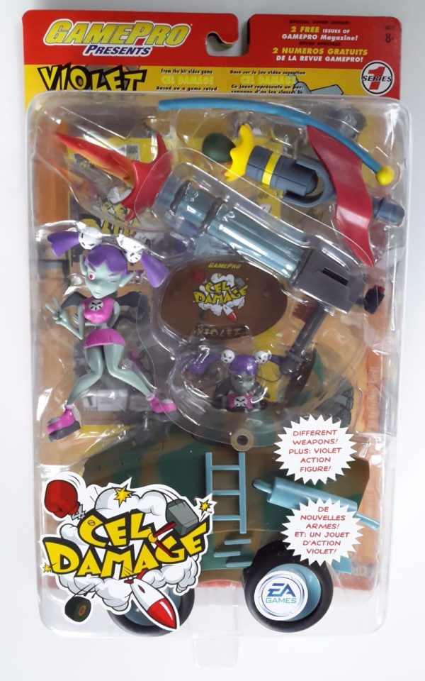 Violet Cel Damage 2002 Series 1 Figure