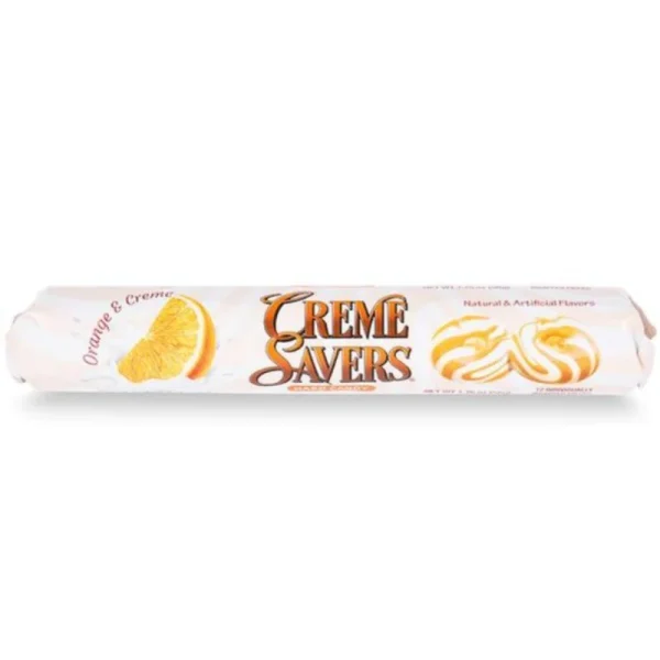 Orange Creme Savers Roll