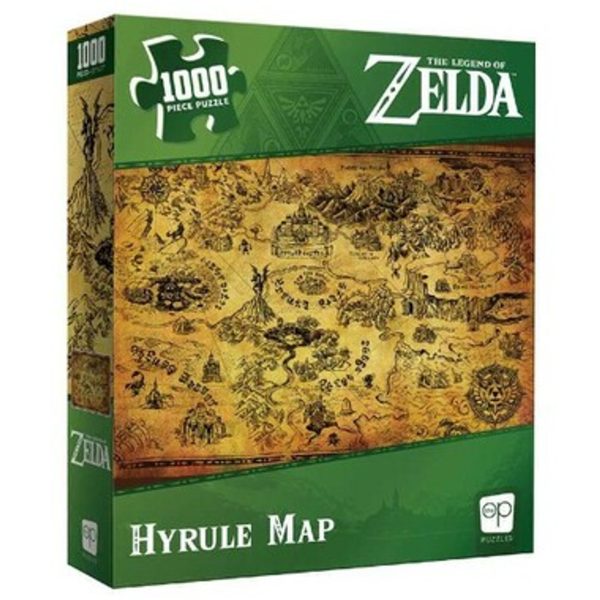 1000 pc The Legend of Zelda Hyrule Map Puzzle