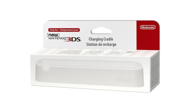 White Charging Cradle Dock for Nintendo 3DS XL / LL [Does Not Fit 'New' 3DS Models]