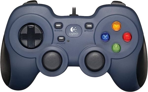 Blue / Black Logitech F310 Wired USB Gamepad