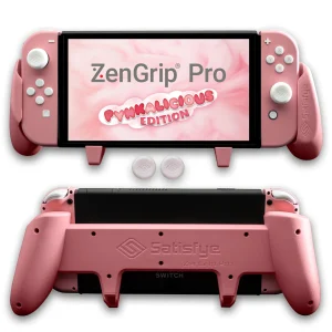 Pink Grip by Satisfye for Nintendo Switch / Switch OLED