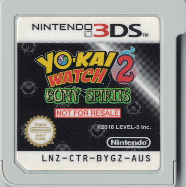 Yokai Watch 2 Bony Spirits [Not For Resale]